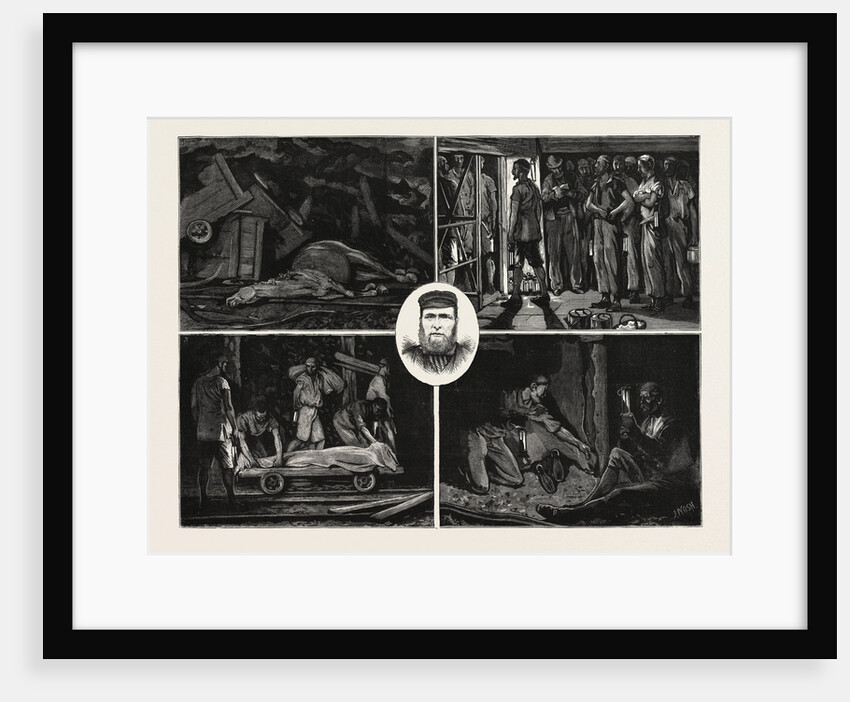 The Haydock Colliery Explosion, UK by Anonymous