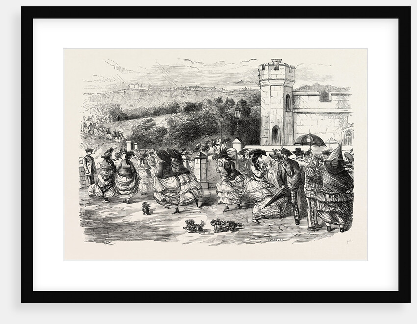 Oh Goodness It's Beginning to Rain! a Sketch at the Yorkshire Coast by Anonymous
