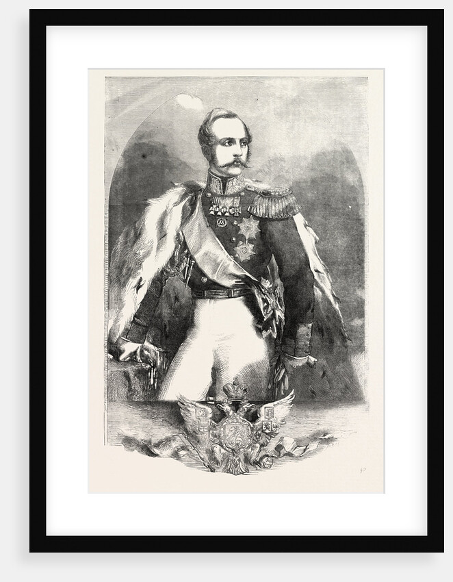 His Imperial Majesty, Alexander II., Emperor of Russia, Crowned at Moscow, September 7, 1856 by Anonymous