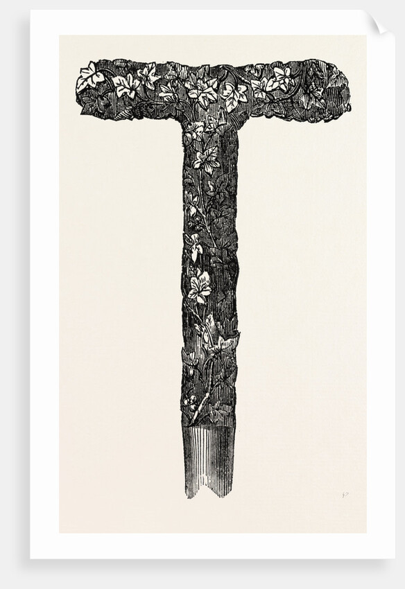 Ornamental Spade Used in Commencing the Central Dorset Railway, UK, 1856 by Anonymous