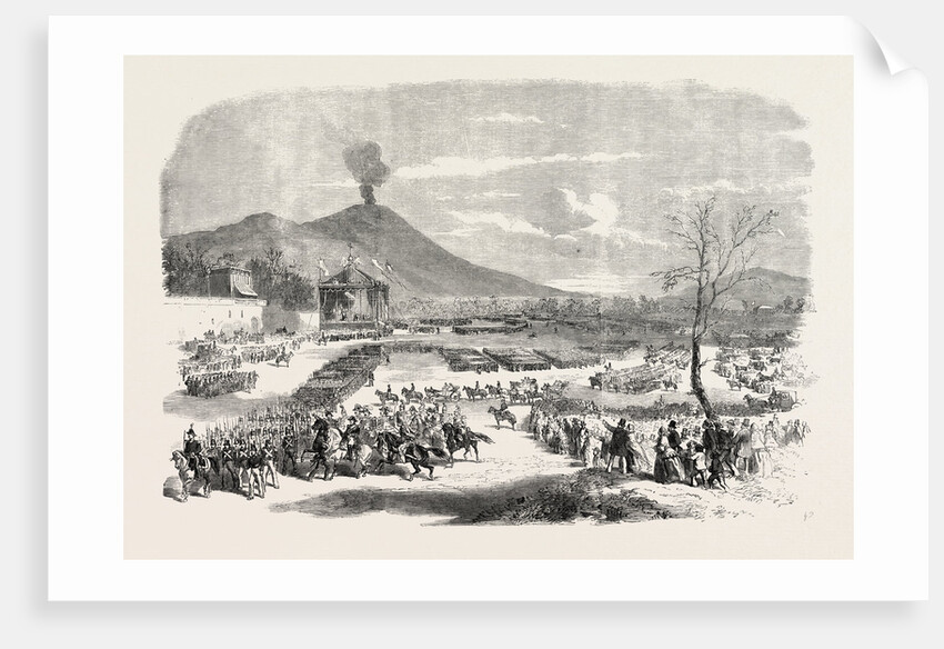 Attempt to Assassinate the King of Naples, in the Capellano Maggiore, 1856 by Anonymous