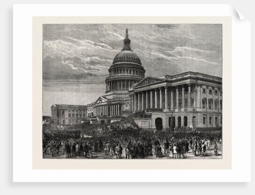 The Second Inauguration of General Grant As President of the United States, in Washington, 1873 by Anonymous