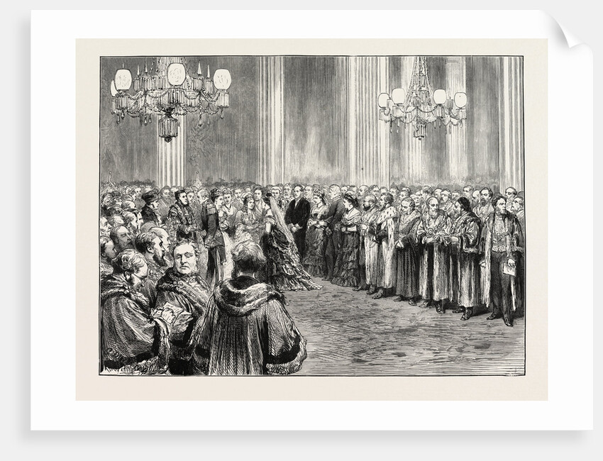 The Lord Mayor's Banquet at the Mansion House to the Mayors of Provincial Boroughs, London, 1873 by Anonymous
