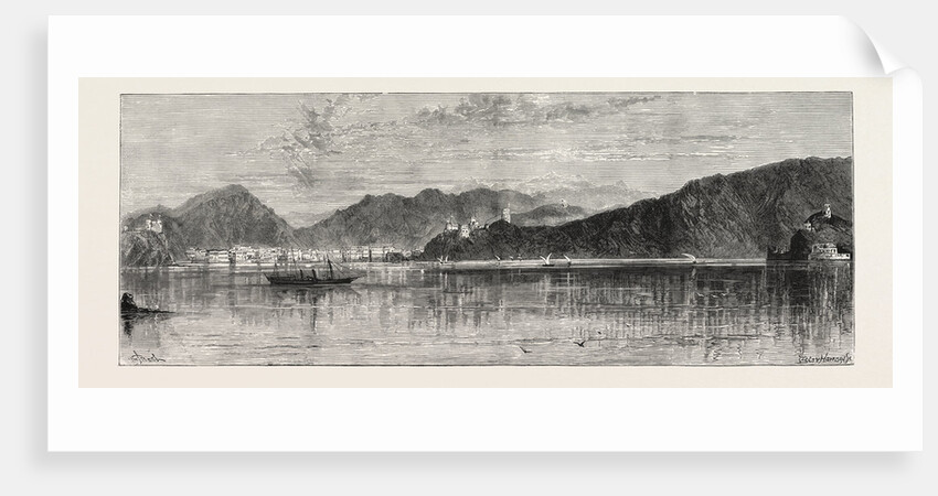 Sir Bartle Frere's Anti-Slavery Mission: View of Muscat, Arabia, 1873 by Anonymous