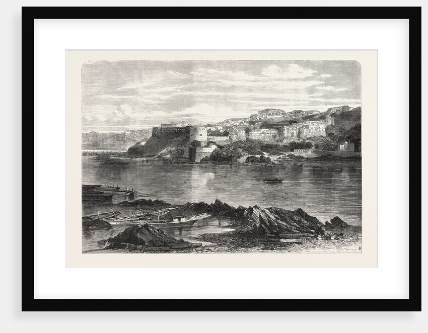 The War on the Punjaub Frontier: The Fortress of Attock, Pakistan, 1868 by Anonymous