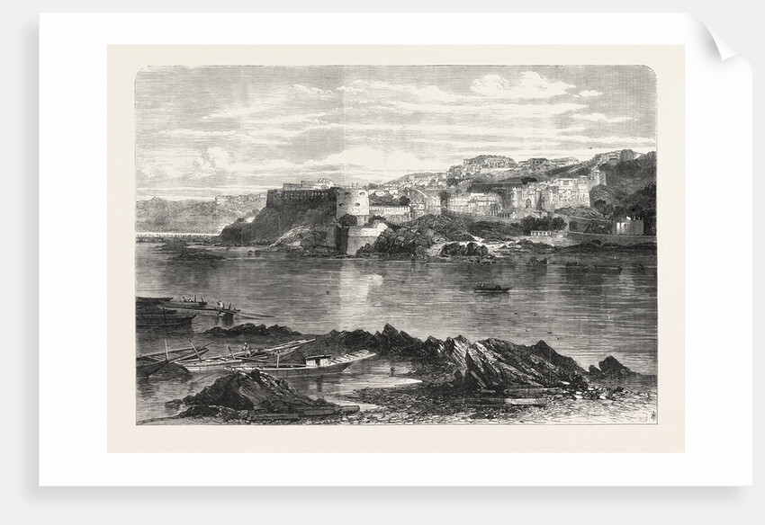 The War on the Punjaub Frontier: The Fortress of Attock, Pakistan, 1868 by Anonymous