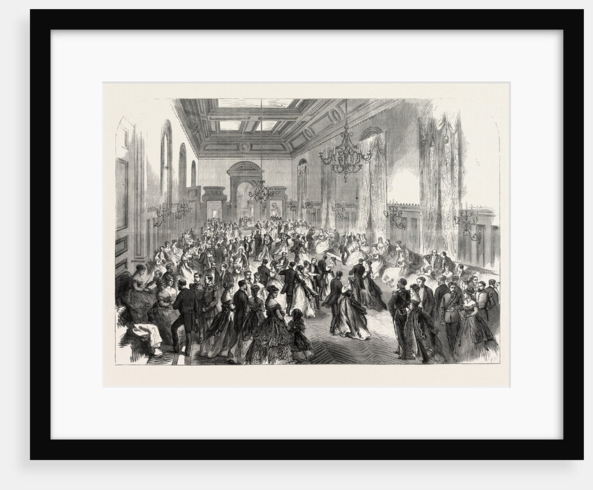 Closing of the Havre Maritime Exhibition: Ball at the Hotel De Ville, France, 1868 by Anonymous