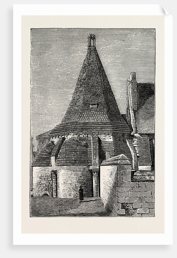 Romanesque Tower at Fontevrault, France, 1871 by Anonymous