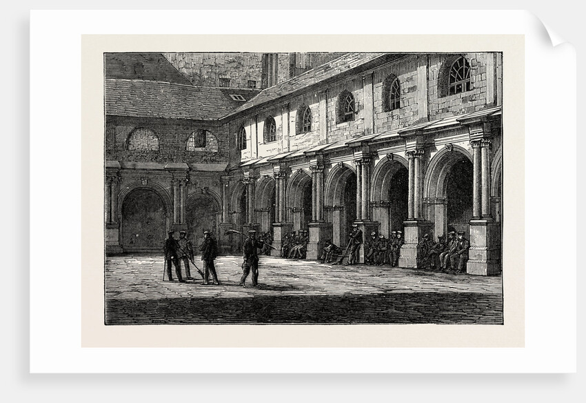 The Cloisters, Fontevrault, France, 1871 by Anonymous