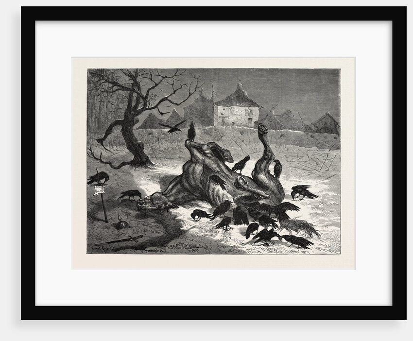 The The Horrors of War: on the Road to Beaugency, France, 1871 by Anonymous