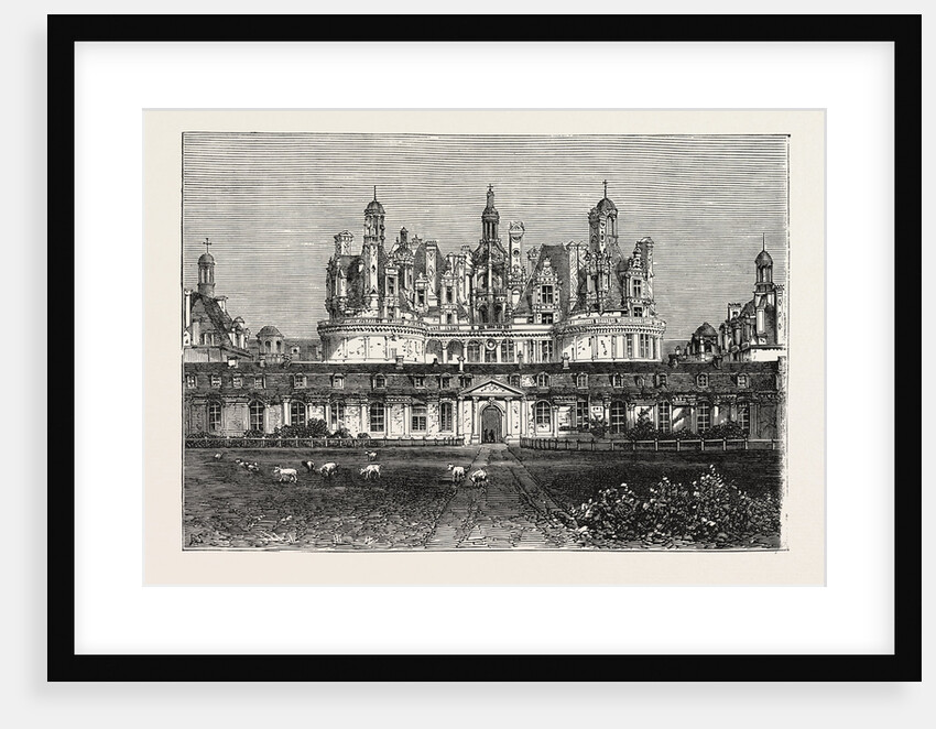Chateau De Chambord, France, 1871 by Anonymous