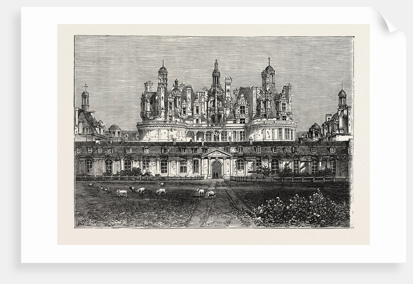 Chateau De Chambord, France, 1871 by Anonymous
