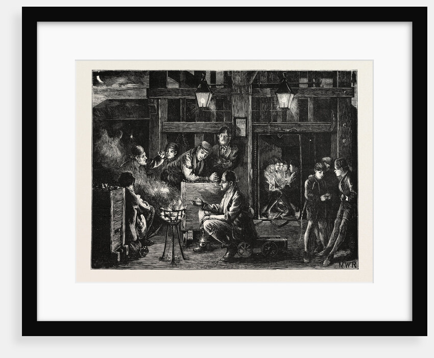 Pits and Pitmen: The Night Shift, 1871; Miners by Anonymous