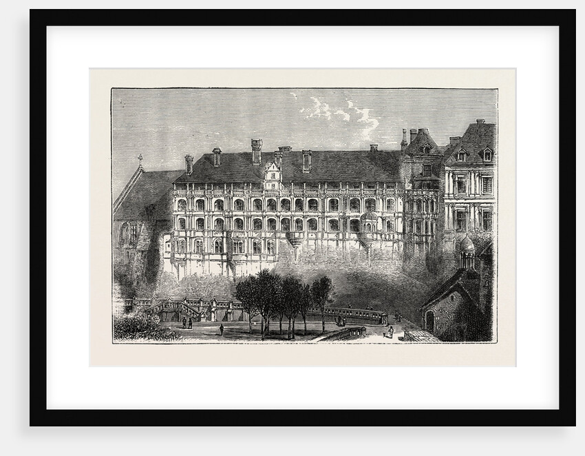 The Chateau of Bloi, France, 1871 by Anonymous