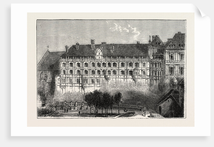 The Chateau of Bloi, France, 1871 by Anonymous