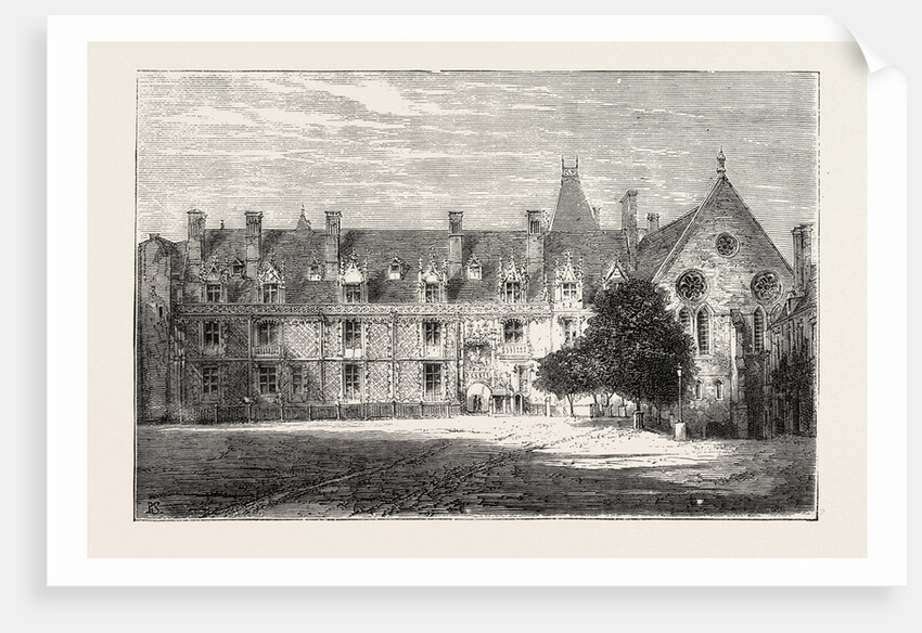 The Chateau of Bloi, France, 1871 by Anonymous