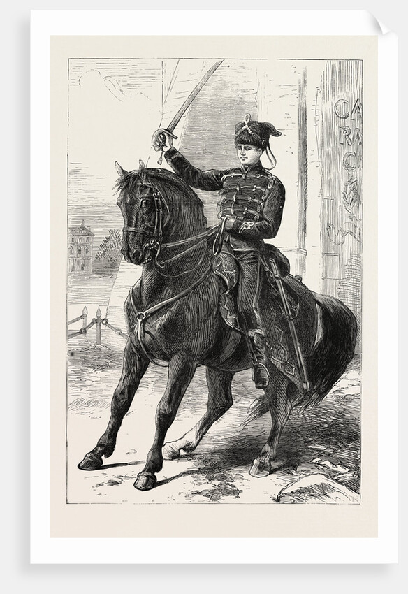The The First German in Paris, France, 1871 by Anonymous