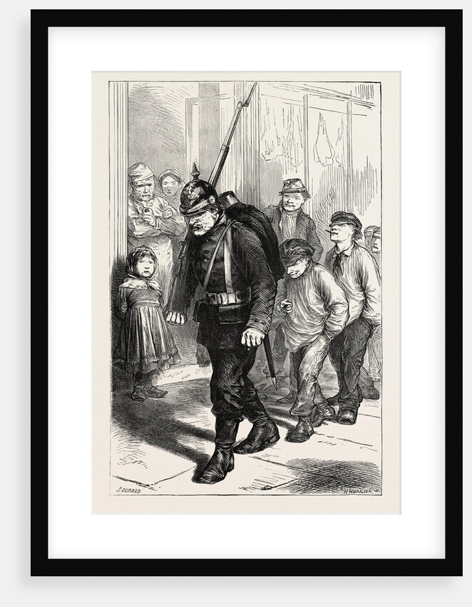 The The Last German in Paris, France, 1871 by Anonymous