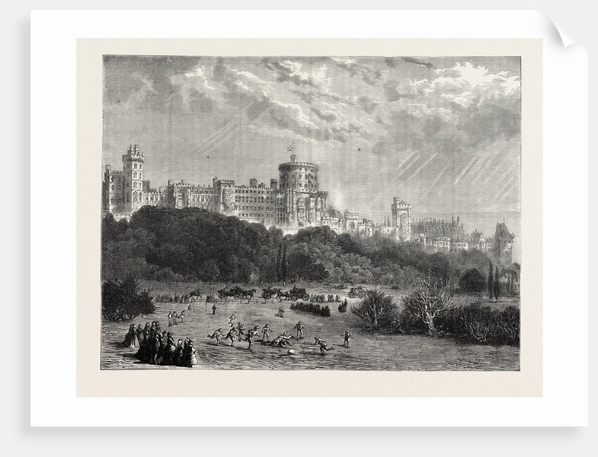 Windsor Castle, UK, 1871 by Anonymous
