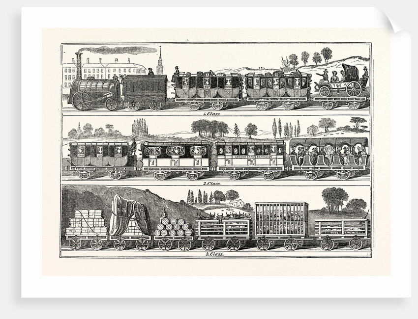 The London and Birmingham Railway Carriages by Anonymous