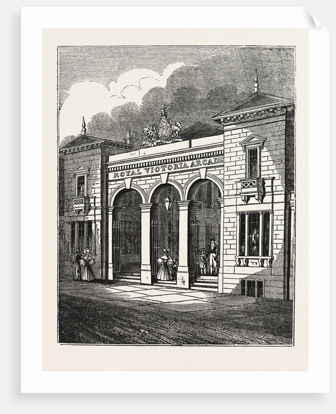 The Royal Victoria Arcade by Anonymous