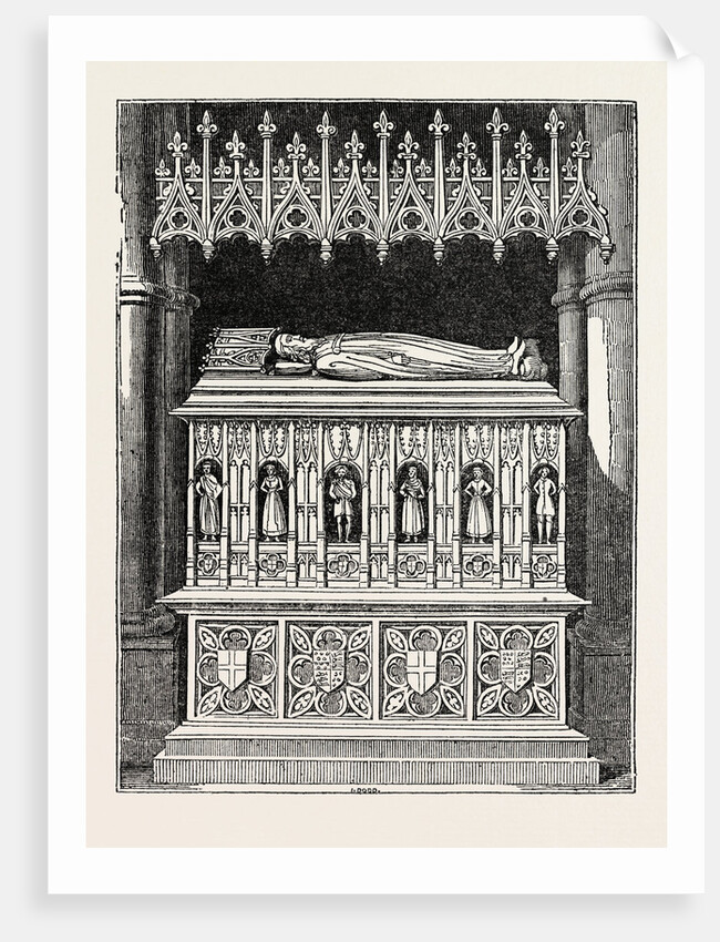 Tomb of Edward Ii in Gloucester Cathedral by Anonymous