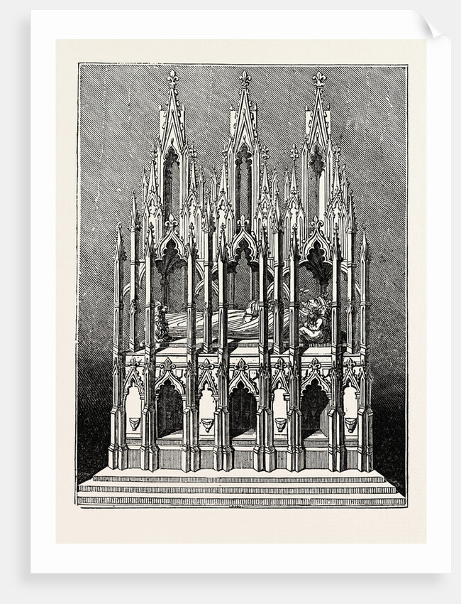Tomb of Edward Ii in Gloucester Cathedral by Anonymous