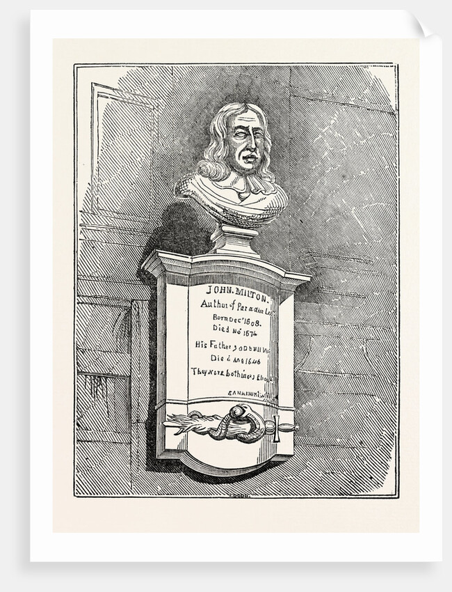 Tomb of Milton by Anonymous