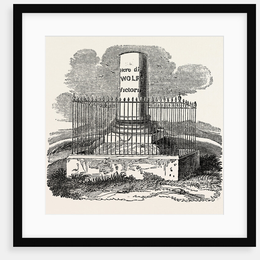 Monument To Wolfe, On The Plain of Abraham by Anonymous