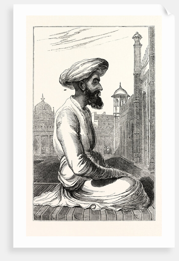 A Mohammedan at Prayers by Anonymous