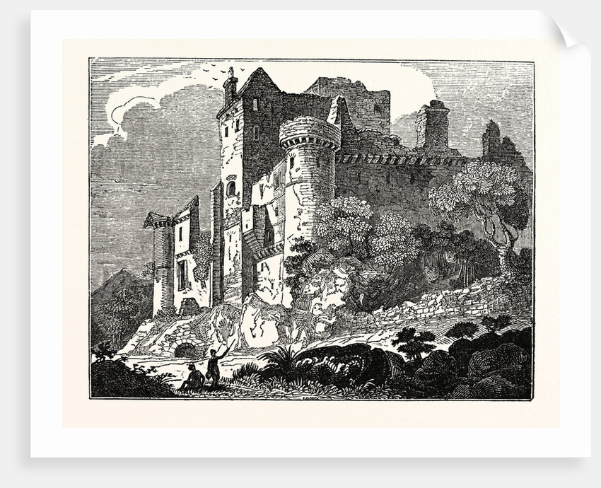 Craigmillar Castle by Anonymous