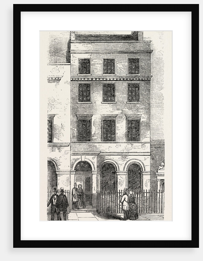 Strahan's Banking House, 217, Strand, London, 1855 by Anonymous