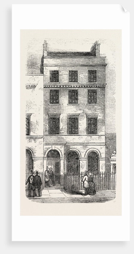 Strahan's Banking House, 217, Strand, London, 1855 by Anonymous