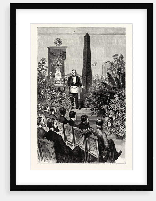 Reception of Lt.-Com. Gorringe, U.S.N., by Anglo-Saxon Lodge, No. 137, F. And A. M., Brooklyn by Anonymous