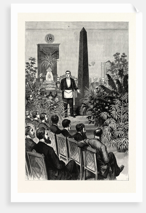 Reception of Lt.-Com. Gorringe, U.S.N., by Anglo-Saxon Lodge, No. 137, F. And A. M., Brooklyn by Anonymous