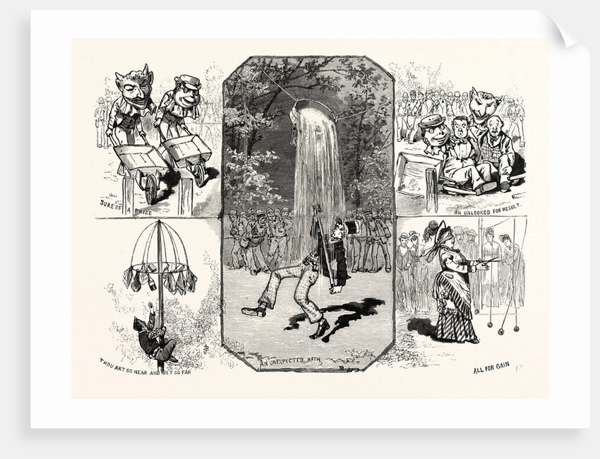 New York: The Semi-Centennial of Belgium's Independence, Festival of Belgian Residents at Jones's Wood by Anonymous