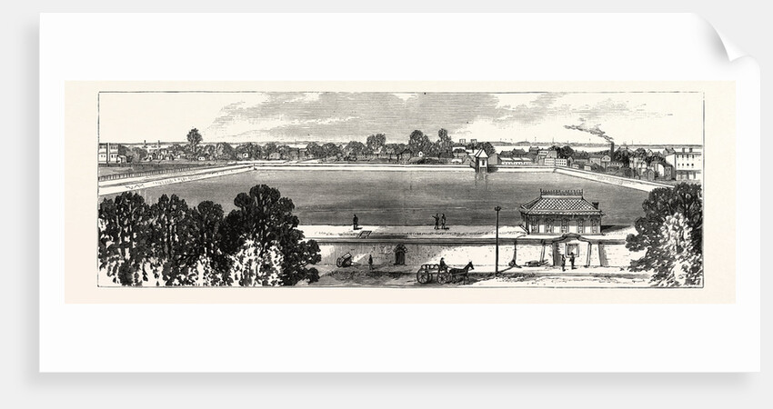 New Jersey: New Reservoir on Bergen Heights, for the Supply of Jersey City by Anonymous
