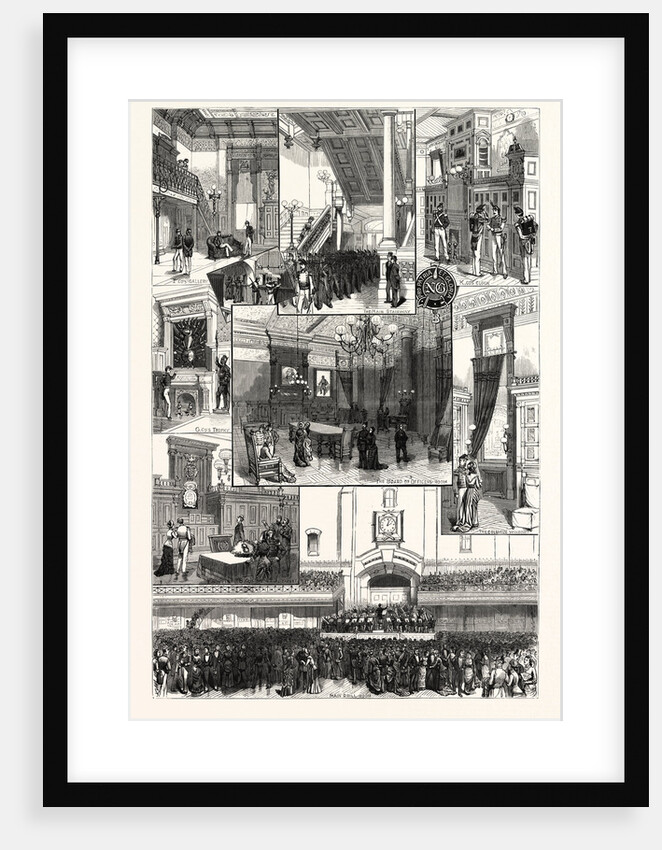 New York: The New Armory of the Seventh Regiment, N.G.S.N.Y. The Reception on Subscribers' Day, Sept. 30th by Anonymous