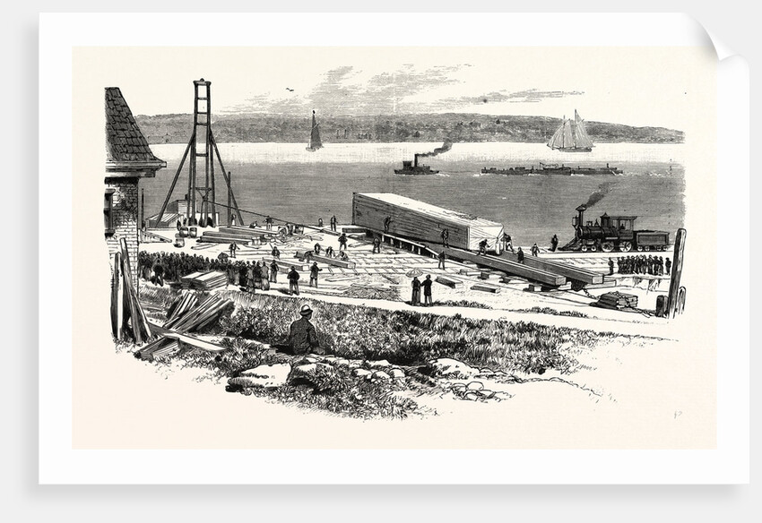 New York: The Removal of the Obelisk from the Foot of Ninety-Sixth Street to the Site in Central Park by Anonymous