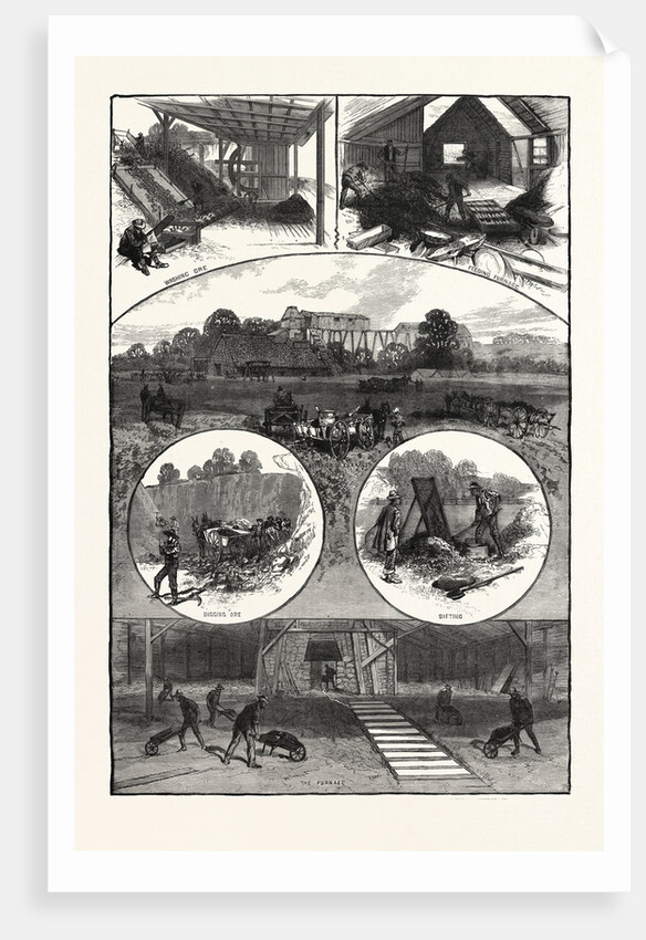 Tennessee: Our National Industries: Methods of Iron Mining at Carter's Furnace by Anonymous