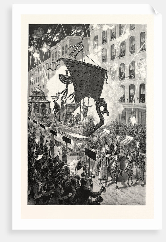 Missouri: Annual Visit of the Vailed Prophets to St. Louis, October 5th, Tableau of the Egyptian Summer by Anonymous