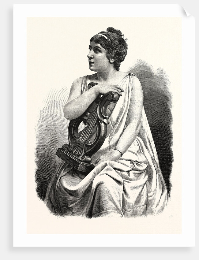 Madame Marie Roze - Mapleson, 1846 - 1926, French Opera Soprano, As Margherita in the Opera of Mefistofele by Anonymous