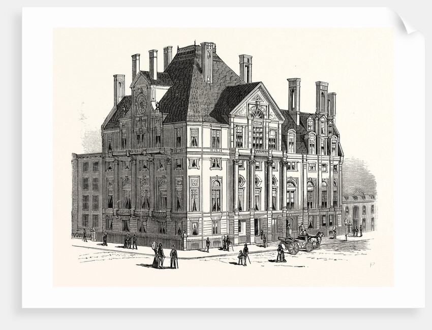 Architectural Progress of New York City. New Quarters of the Union League Club on Fifth Avenue by Anonymous