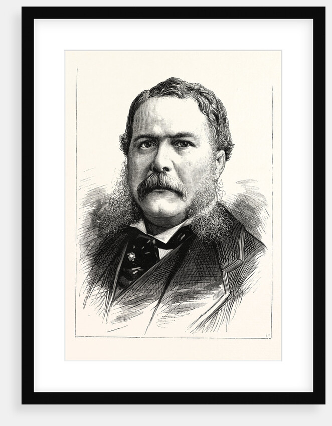 General Chester A. Arthur, Vice-President-Elect of the United States by Anonymous