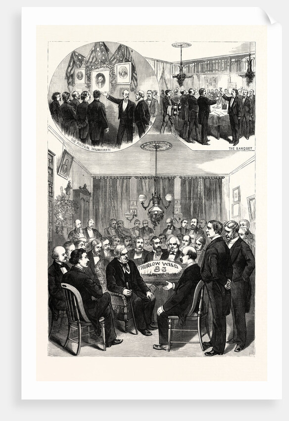 New York: Reception Given by the Press Club to Thurlow Weed, on His Eighty-Third Birthday by Anonymous