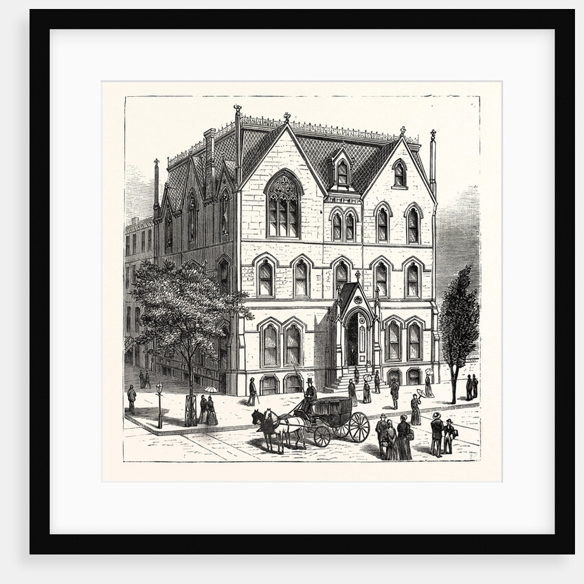 The New Residence of Cardinal M'Closkey by Anonymous