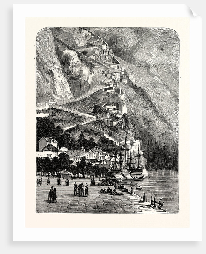 Montenegro: The Road Leading from Cattaro to Cettinge by Anonymous