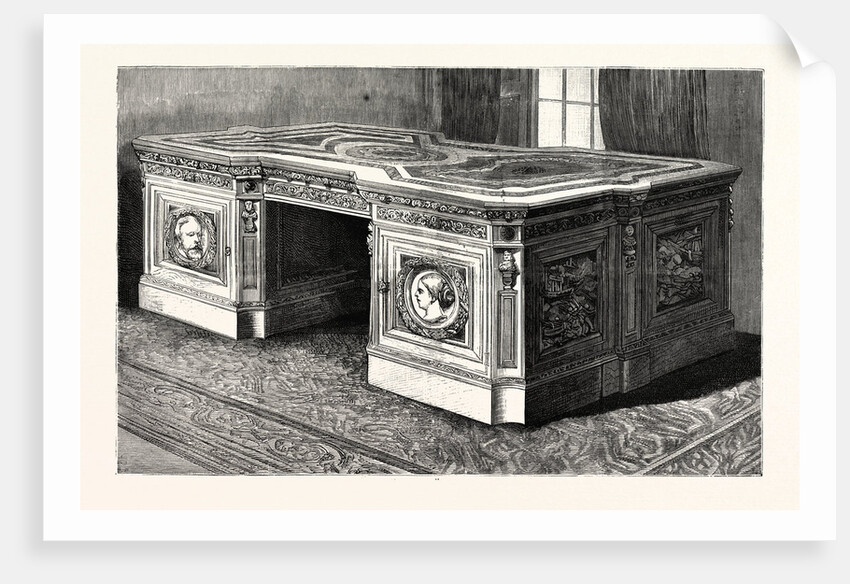 Secretaire Made from the Timbers of the British Arctic Ship Resolute, and Presented by Queen Victoria to the President of the United States by Anonymous
