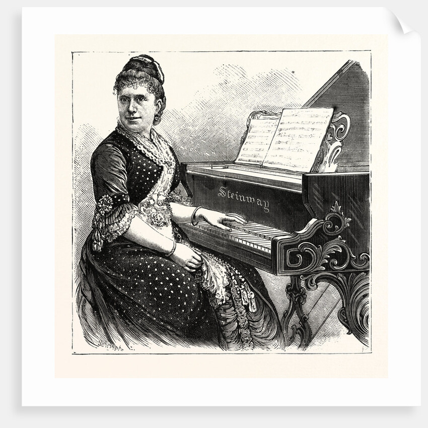Mme. Julia Rive-King by Anonymous