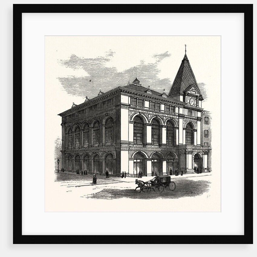 New Building of the Long Island Historical Society at Brooklyn by Anonymous